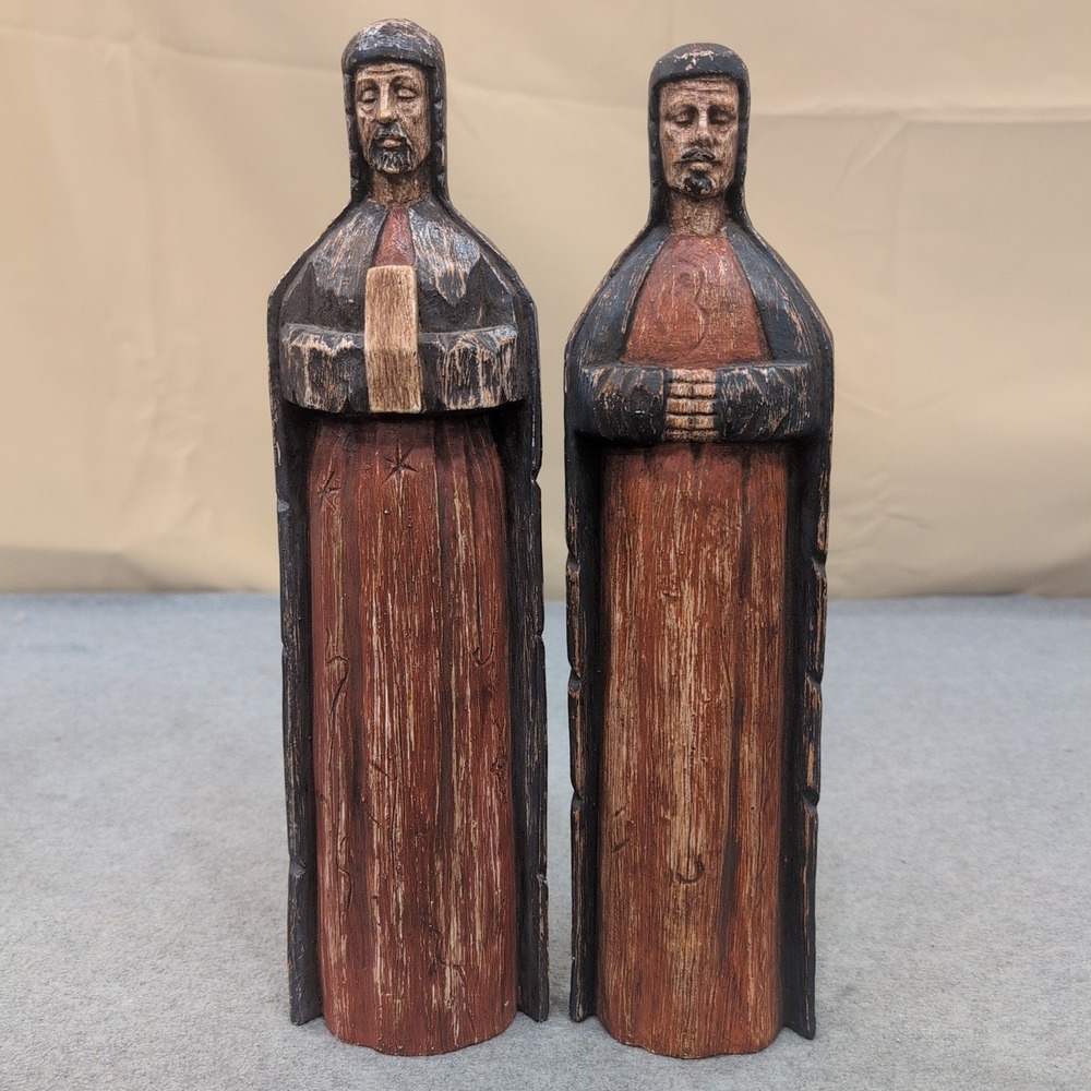 Southern Living at Home Santos Wisemen Nativity Figures Set of 2 Willow House - Picture 1 of 3